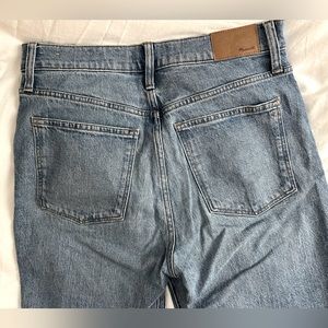 Madewell straight leg jeans size 29